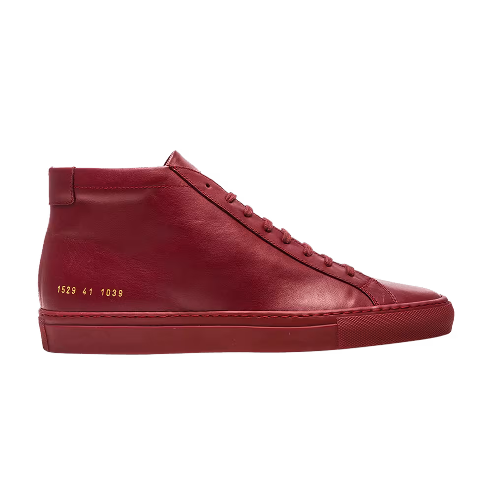 Common Projects Achilles Mid Red