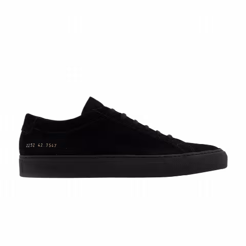 Common Projects Original Achilles Low 'Black Suede'