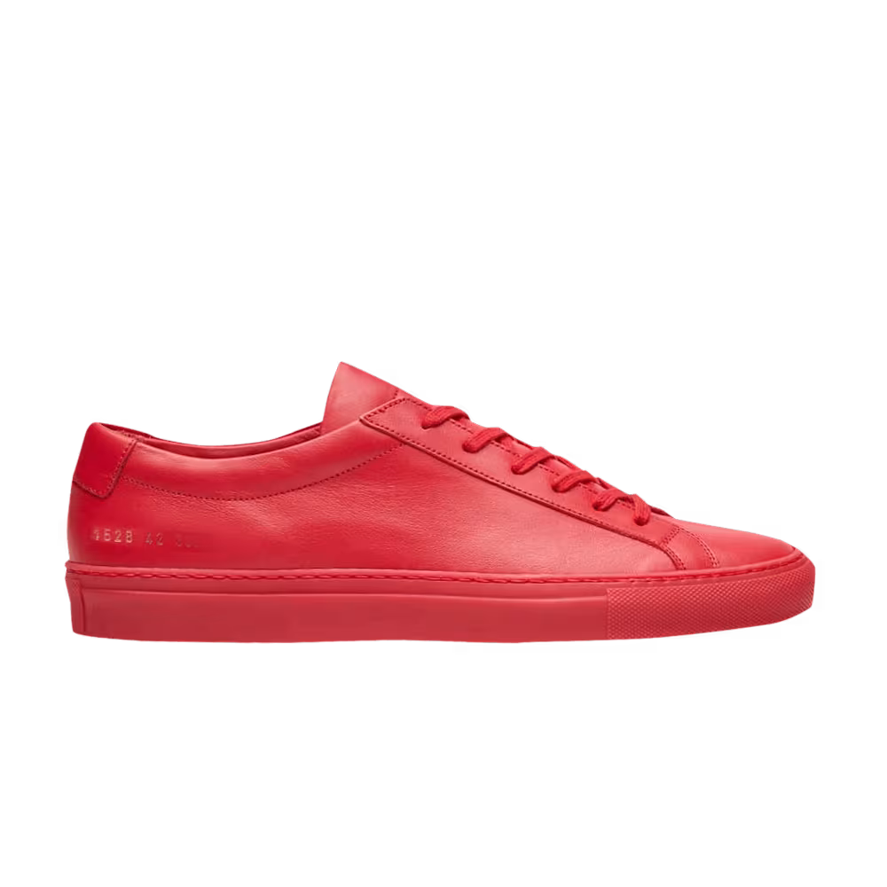 Common Projects Achilles Low Red