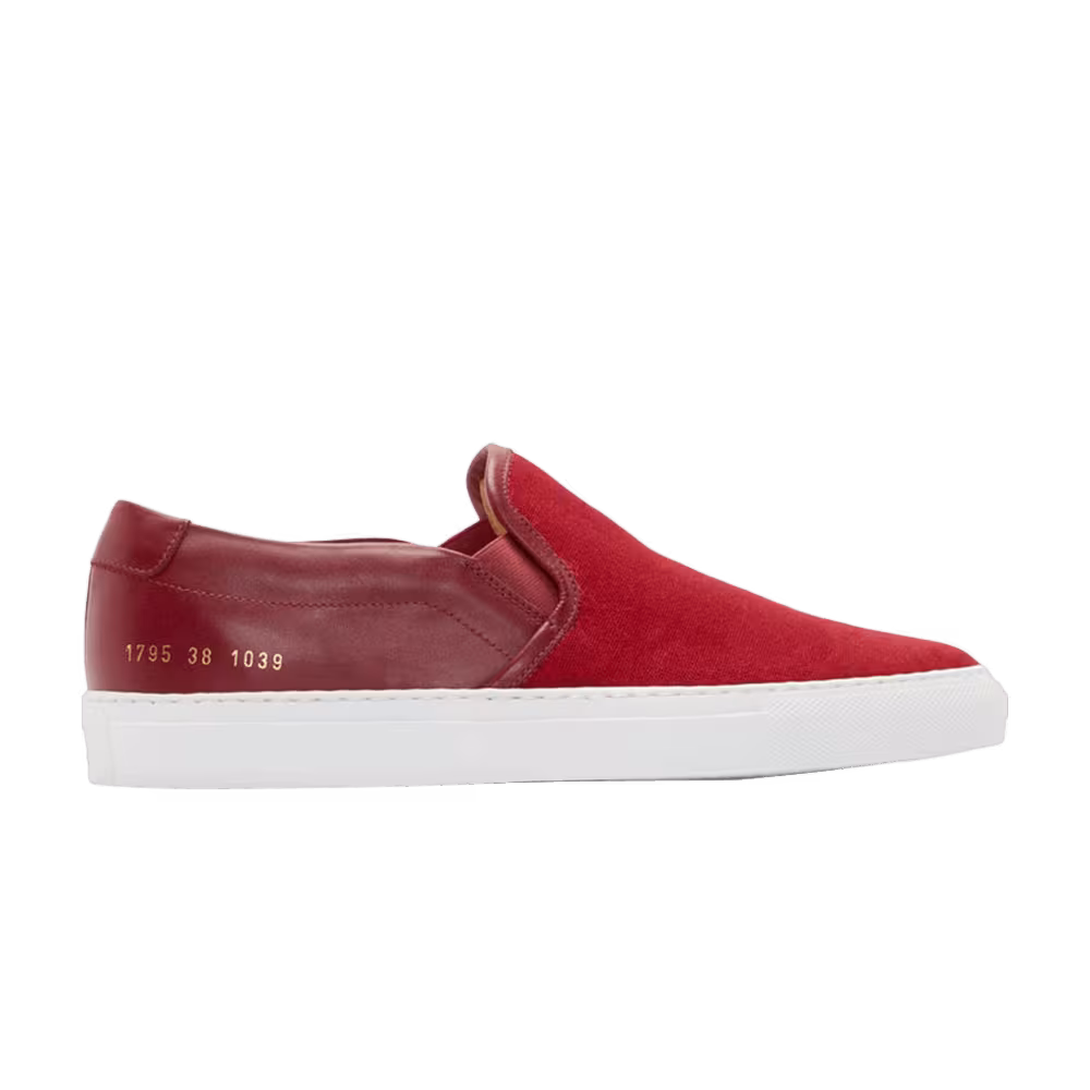 Common Projects Slip-On Red
