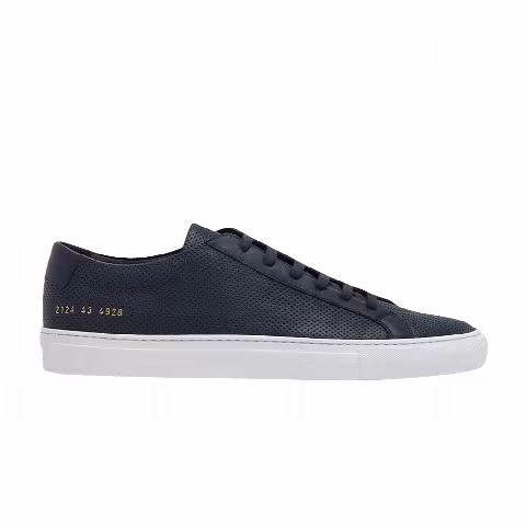 Common Projects Achilles Low Perforated 'Navy'