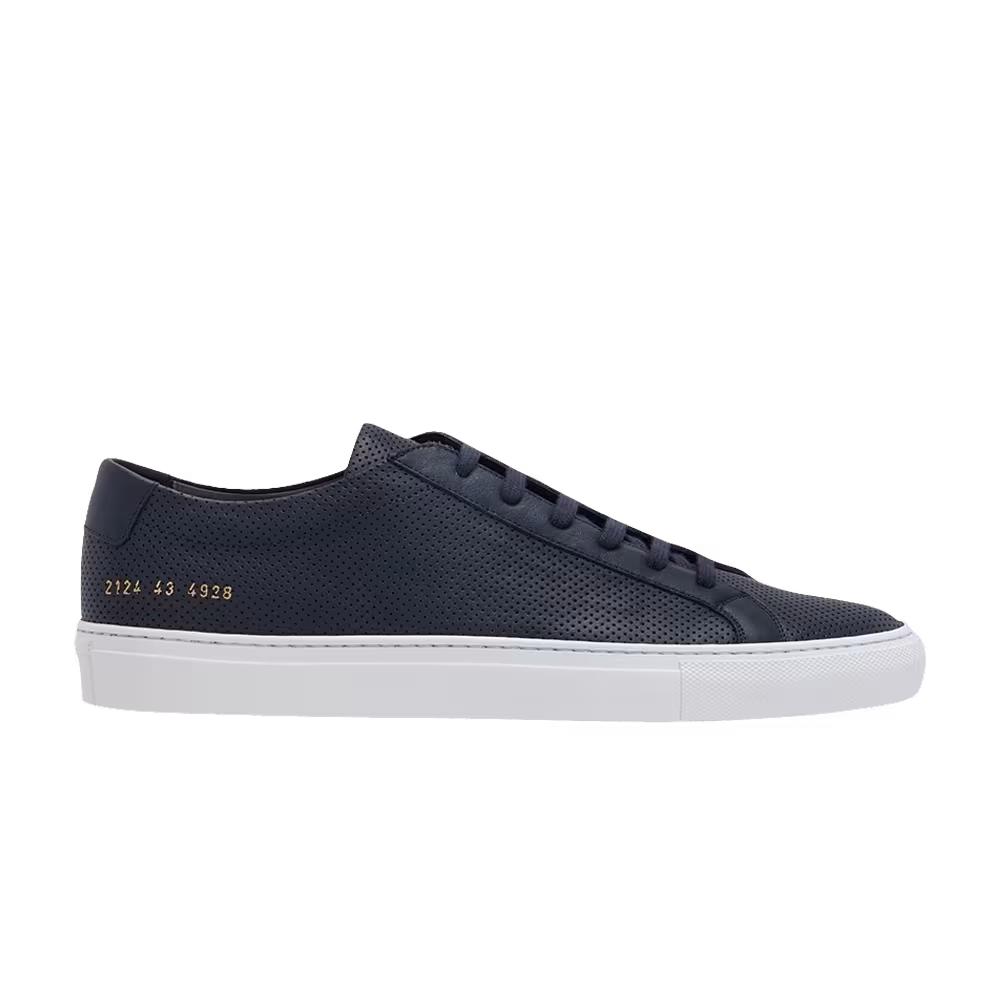 Common Projects Achilles Low Perforated Navy