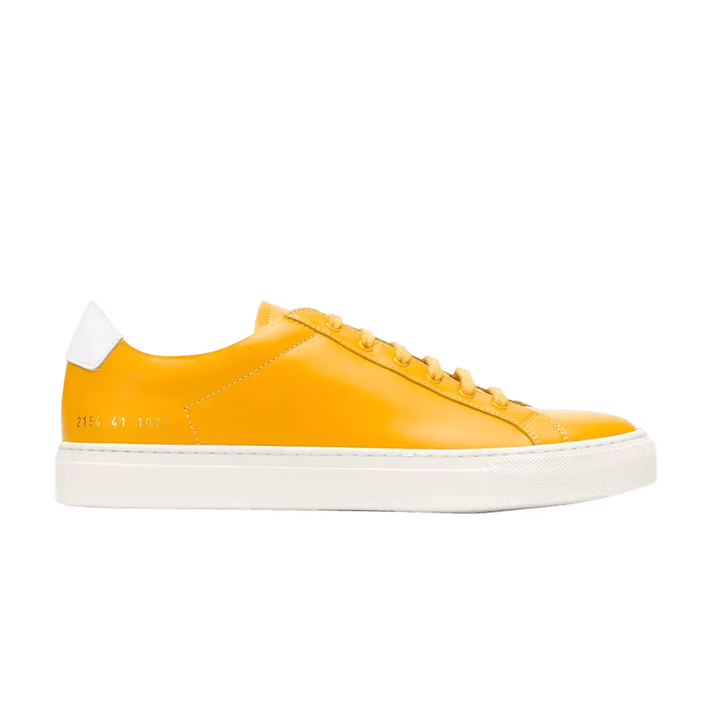 Common Projects Achilles Low Yellow