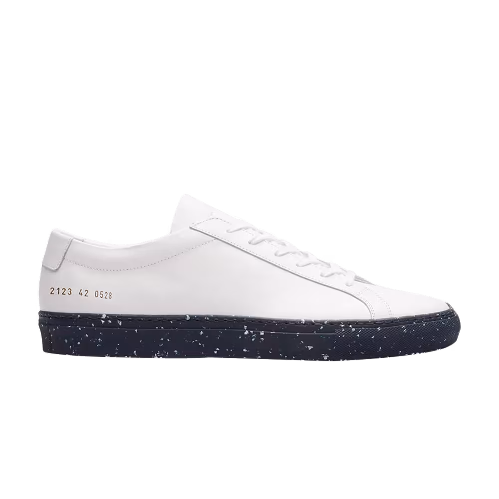 Common Projects Achilles Low White Navy