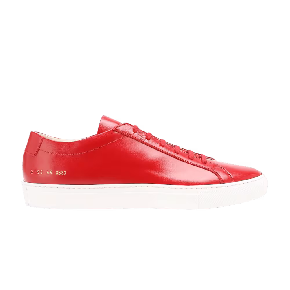Common Projects Achilles Low Red White