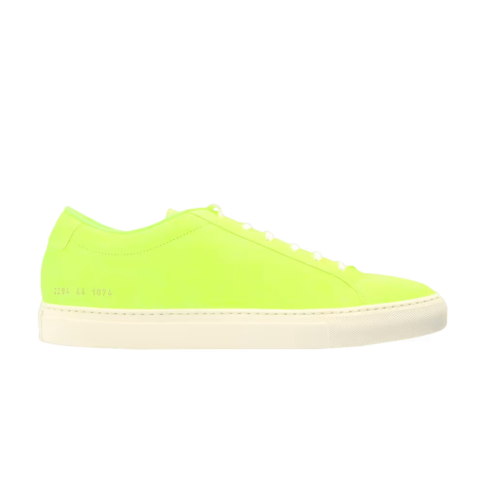 Common Projects Achilles Low Fluo Yellow