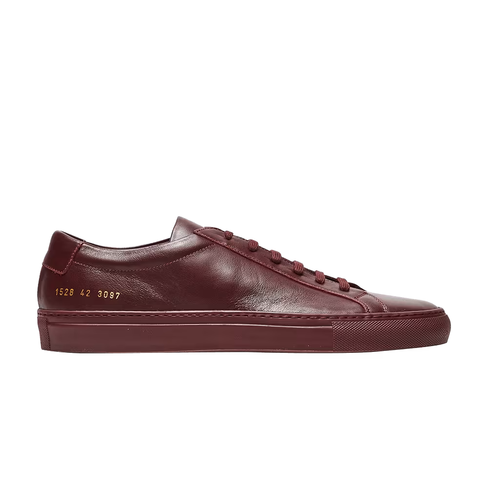 Common Projects Achilles Low Bordeaux
