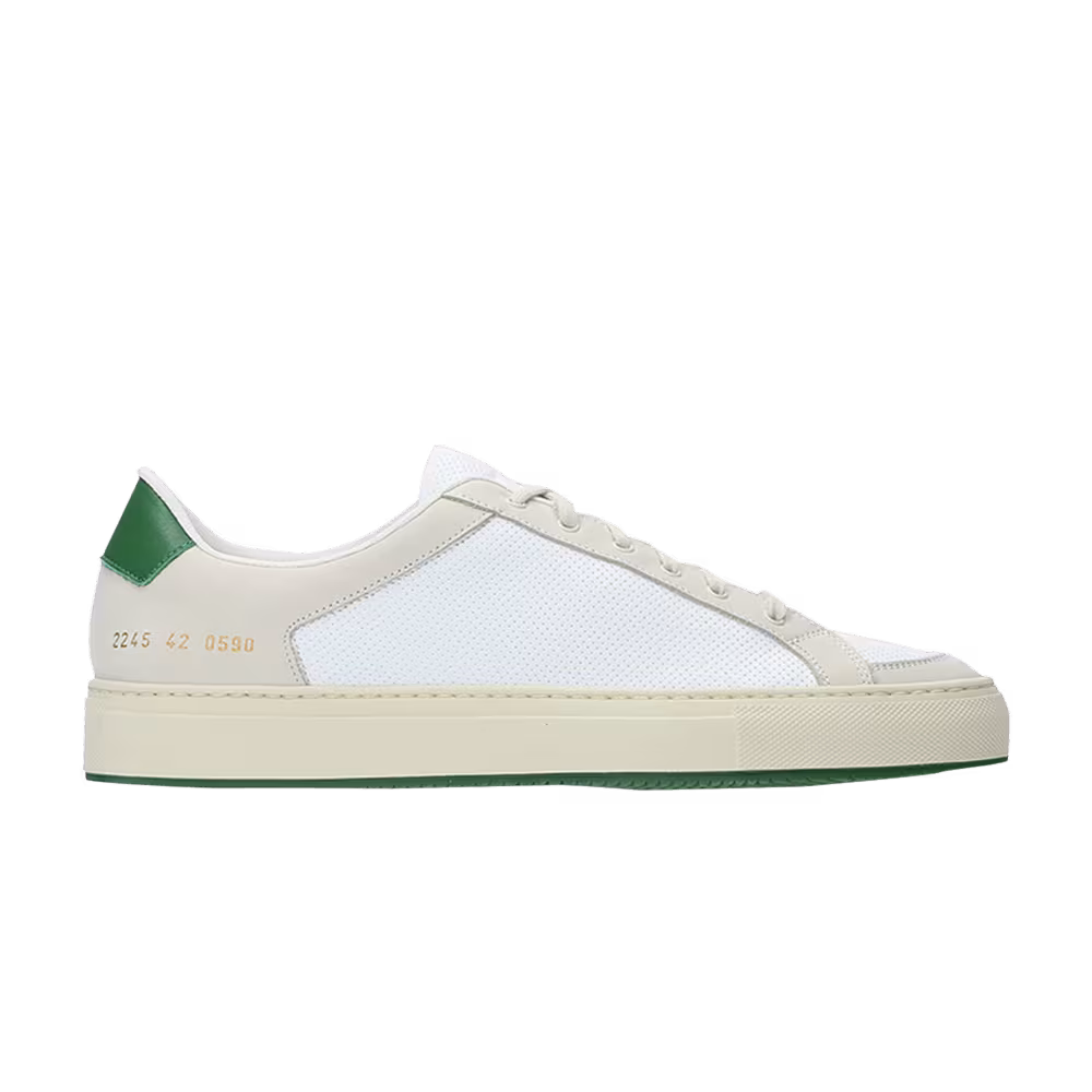 Common Projects 70's White Green