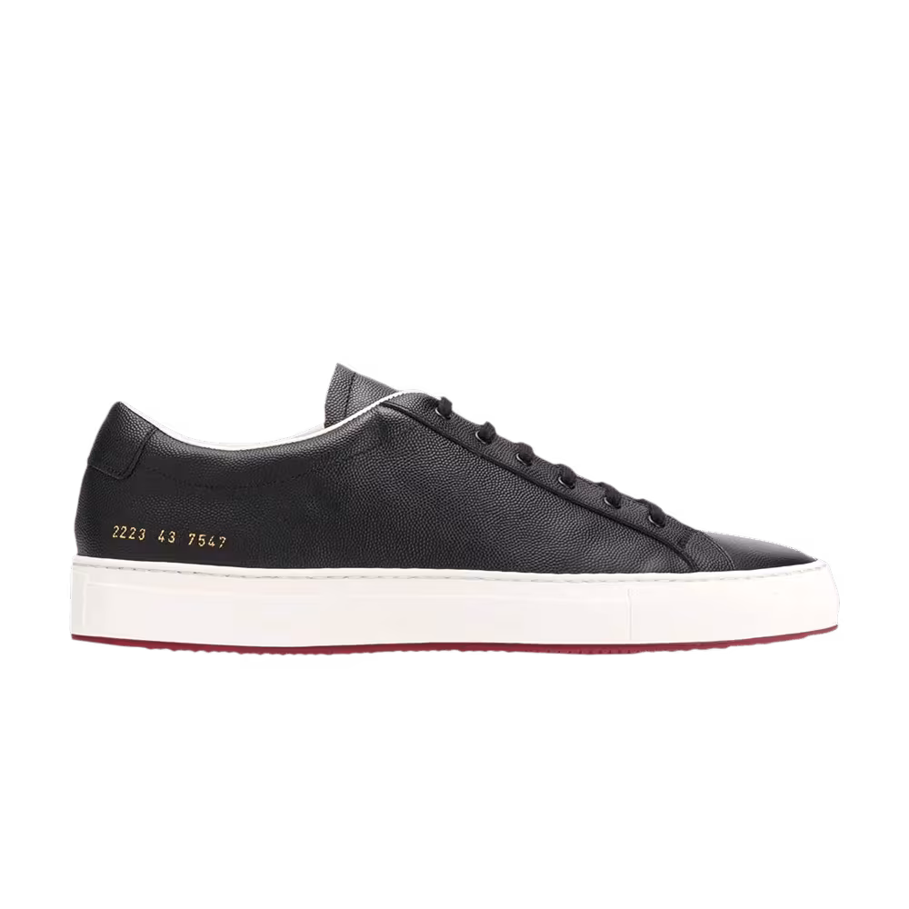 Common Projects Achilles Low Premium Black