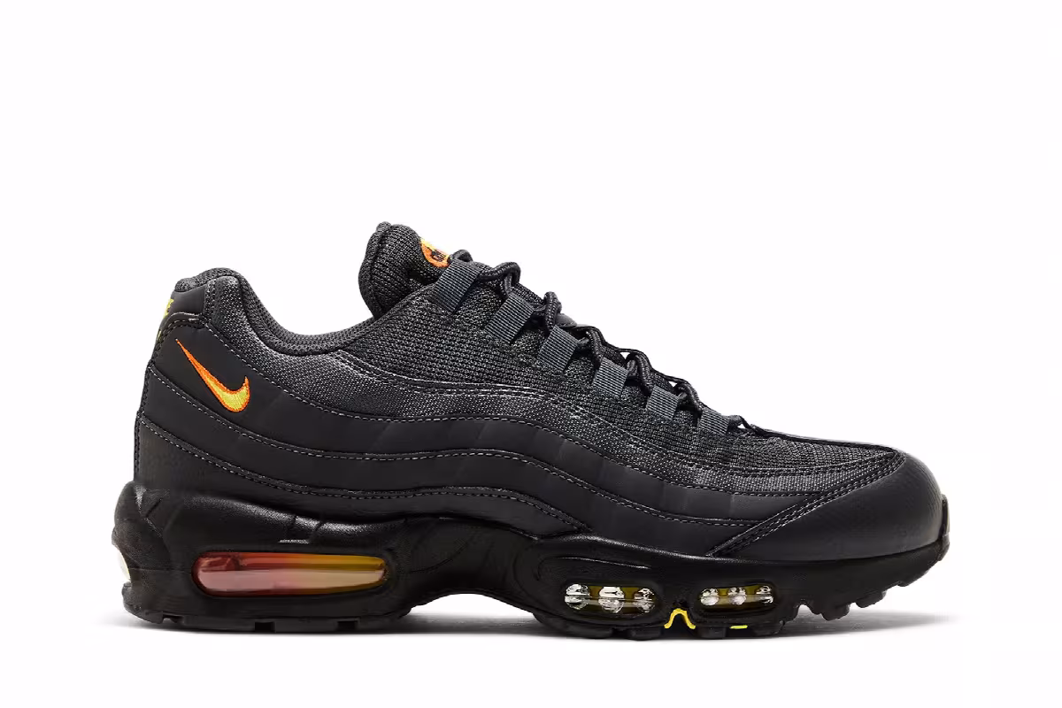 Nike Air Max 95 Anthracite Opti Yellow, view 2