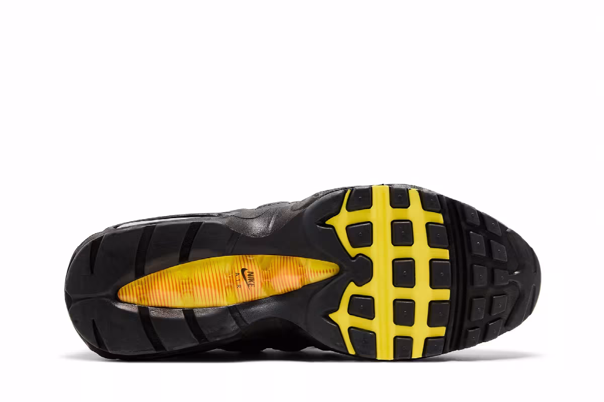 Nike Air Max 95 Anthracite Opti Yellow, view 5