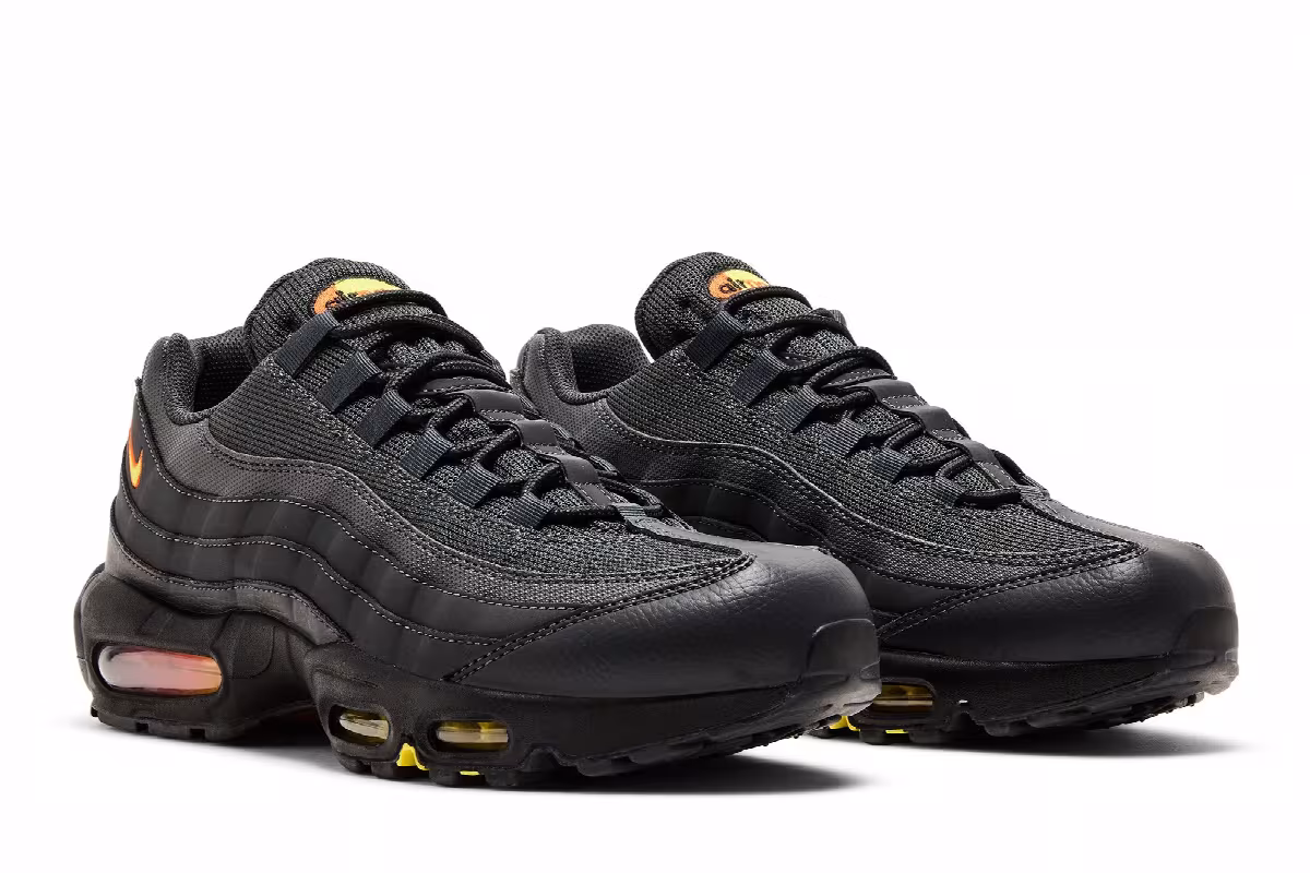 Nike Air Max 95 Anthracite Opti Yellow, view 9