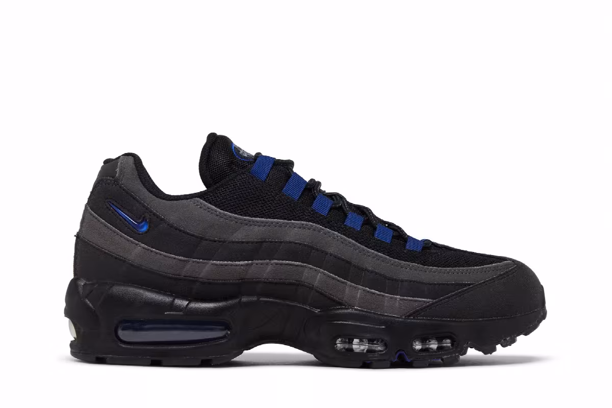 Nike Air Max 95 Jewel - Black Deep Royal, view 2