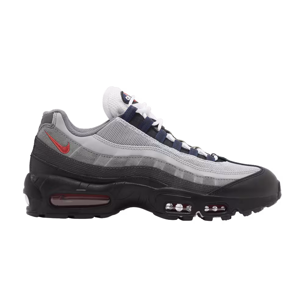 Nike Air Max 95 Smoke Grey Track Red