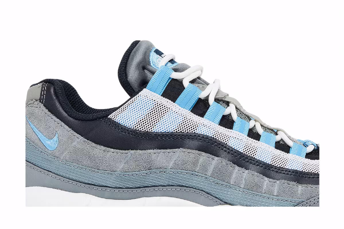 Nike Air Max 95 Cool Grey University Blue, view 3