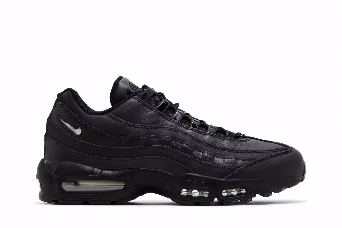 Nike Air Max 95 Jewel - Triple Black, view 2