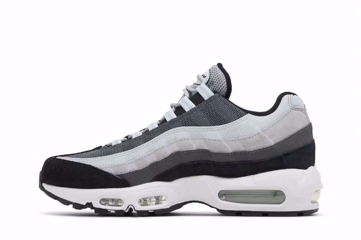 Nike Air Max 95 Wolf Grey Rugged Orange, view 4