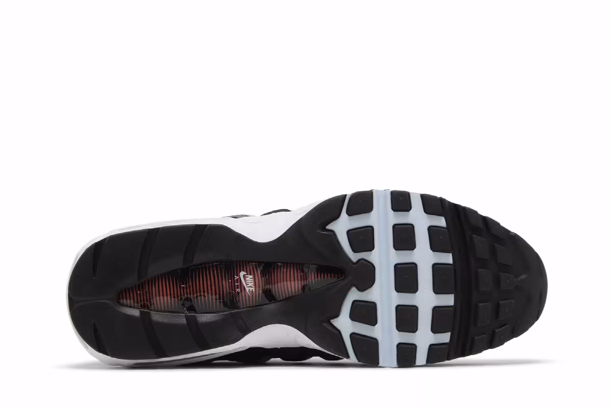 Nike Air Max 95 Wolf Grey Rugged Orange, view 5
