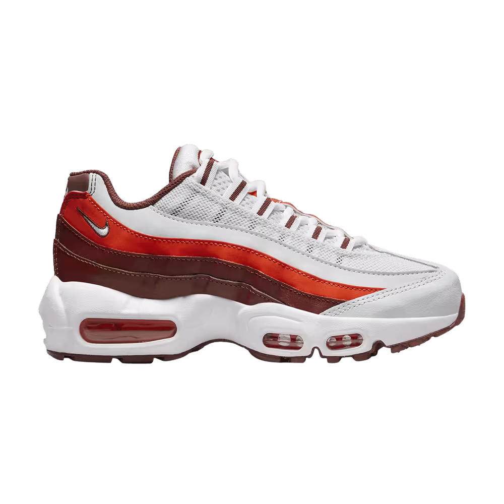 Nike Air Max 95 Recraft GS Photon Dust Picante Red