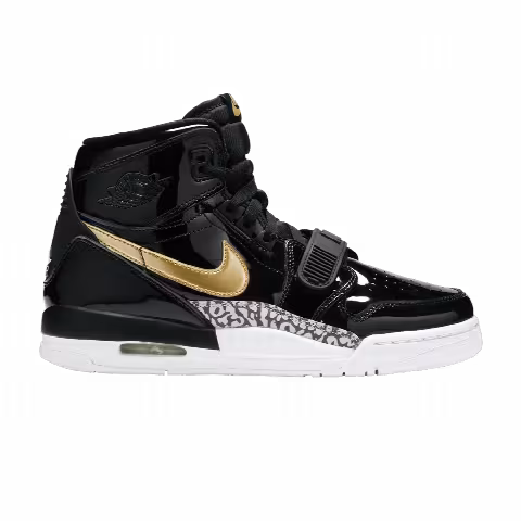Air Jordan Legacy 312 GS 'Black Metallic Gold'