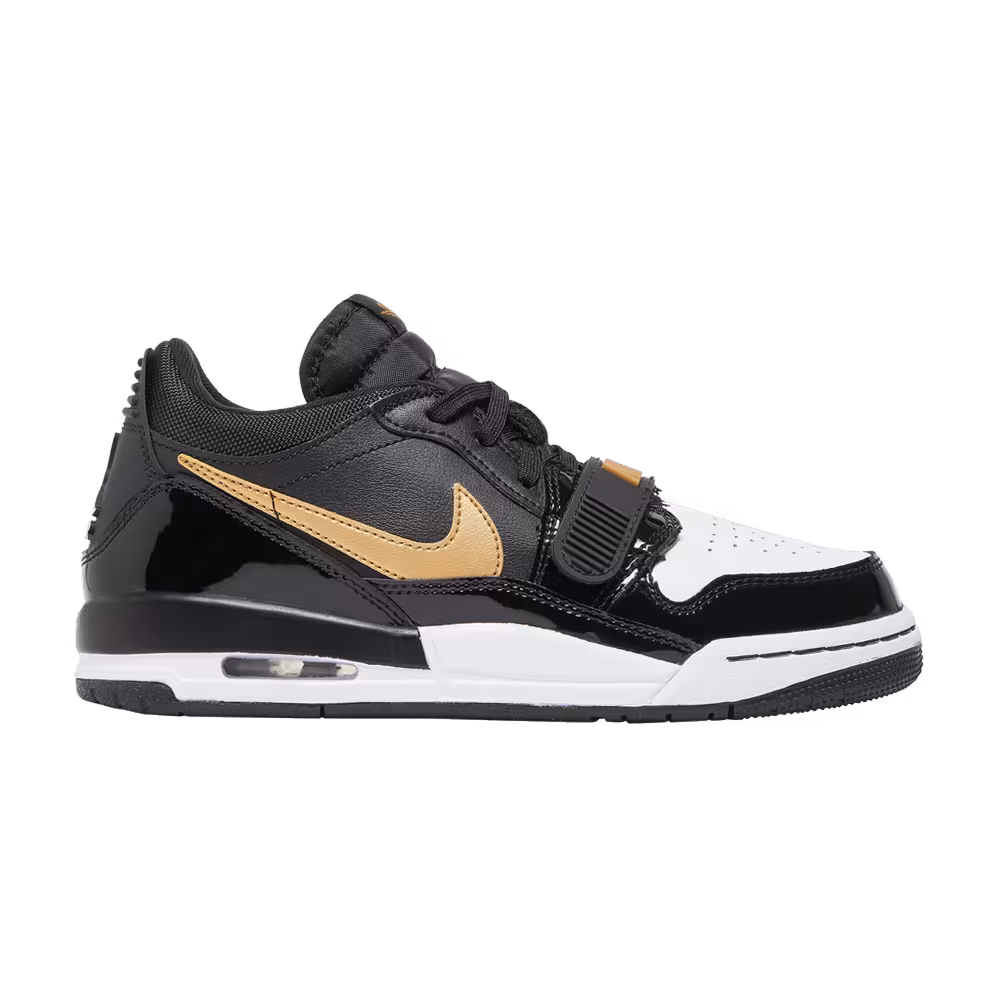 Air Jordan Legacy 312 Low GS Black Metallic Gold