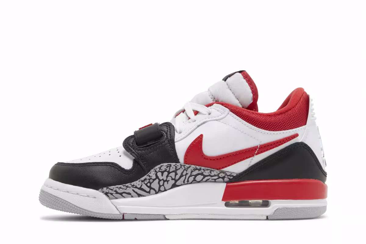 Air Jordan Legacy 312 Low GS Fire Red, view 4