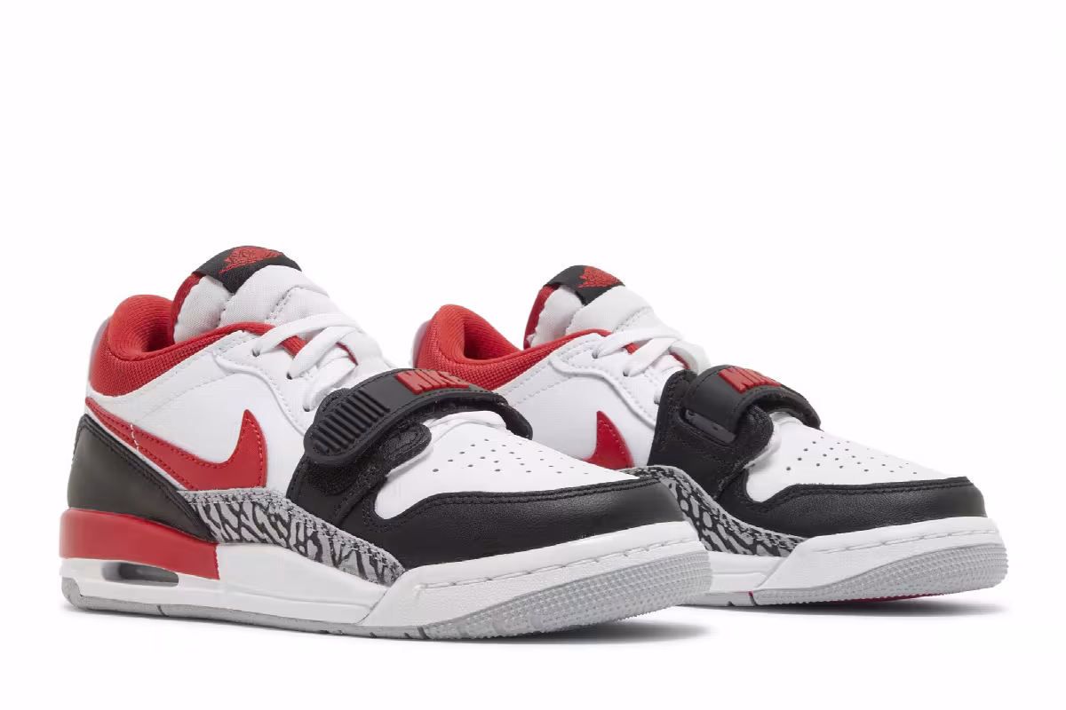 Air Jordan Legacy 312 Low GS Fire Red, view 9