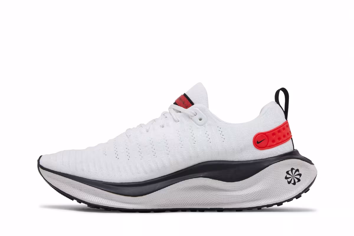 Nike ReactX Infinity Run 4 White Light Crimson, view 4
