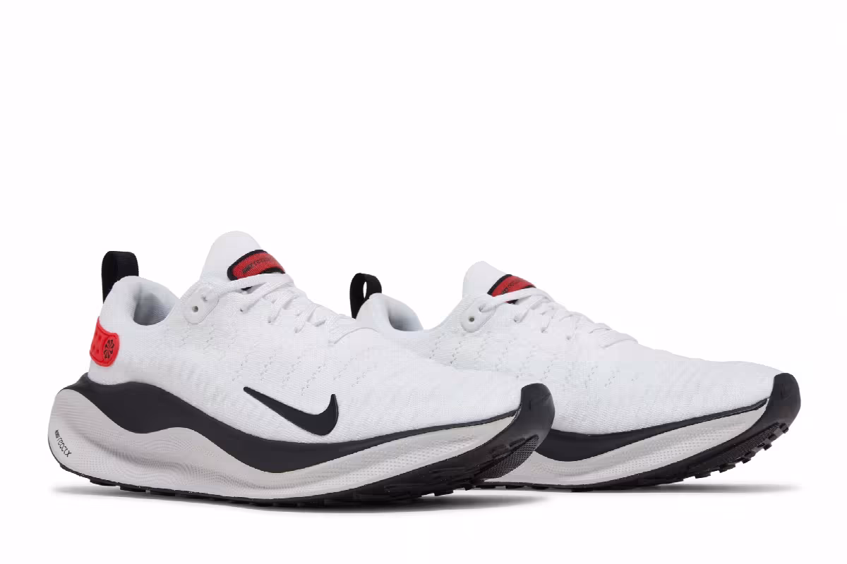 Nike ReactX Infinity Run 4 White Light Crimson, view 9