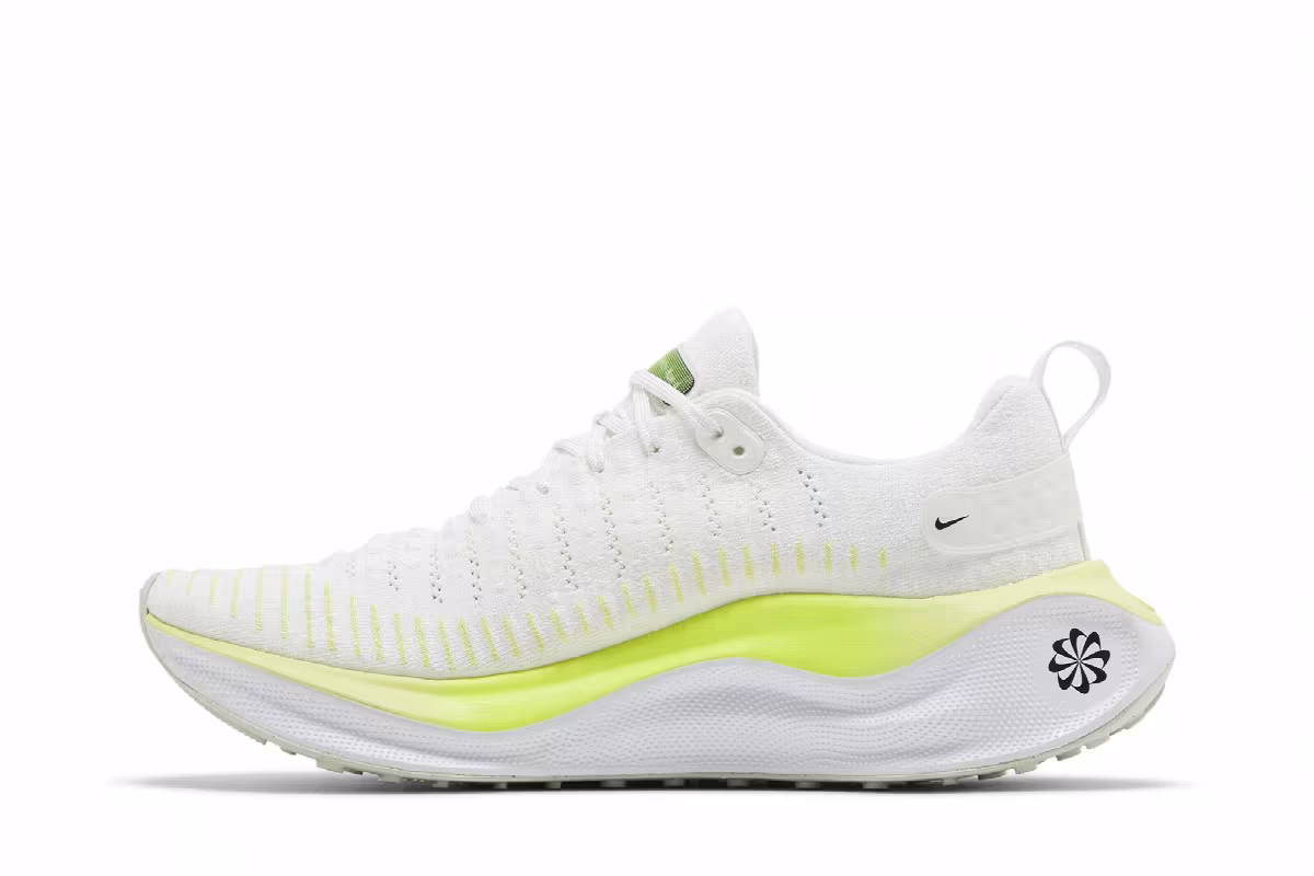 Nike ReactX Infinity Run 4 White Light Lemon Twist, view 4