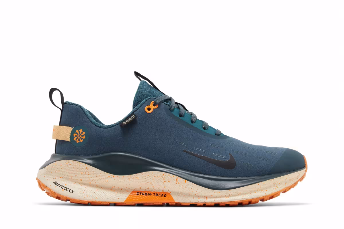 Nike ReactX Infinity Run 4 GORE-TEX Deep Jungle Total Orange, view 2