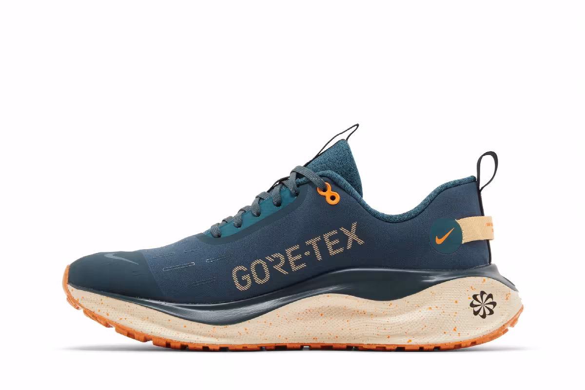 Nike ReactX Infinity Run 4 GORE-TEX Deep Jungle Total Orange, view 4