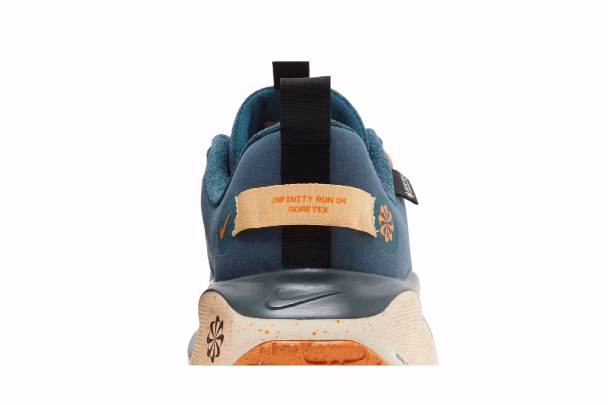 Nike ReactX Infinity Run 4 GORE-TEX Deep Jungle Total Orange, view 8