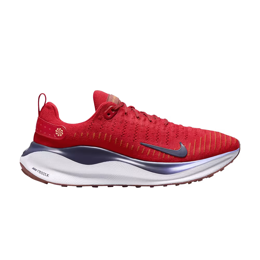 Nike ReactX Infinity Run 4 Extra Wide University Red Midnight Navy