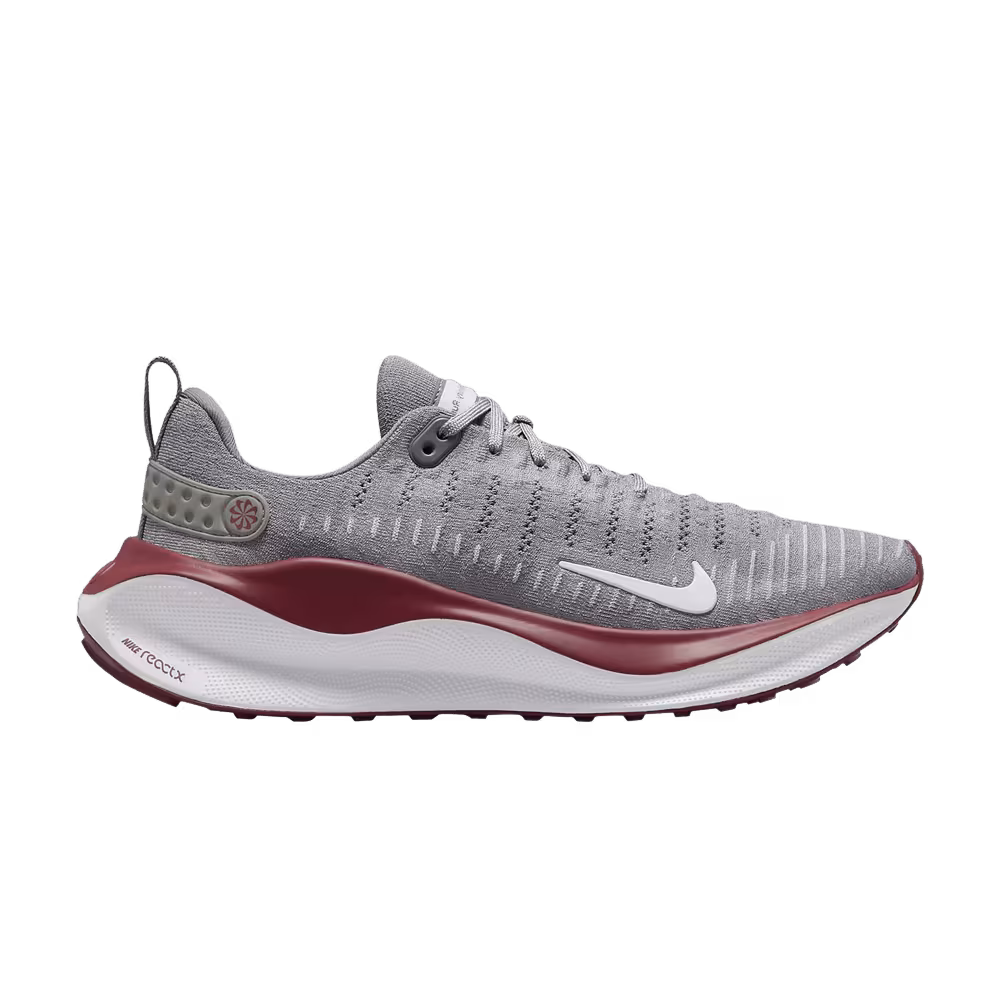 Nike ReactX Infinity Run 4 TB Cool Grey Team Maroon