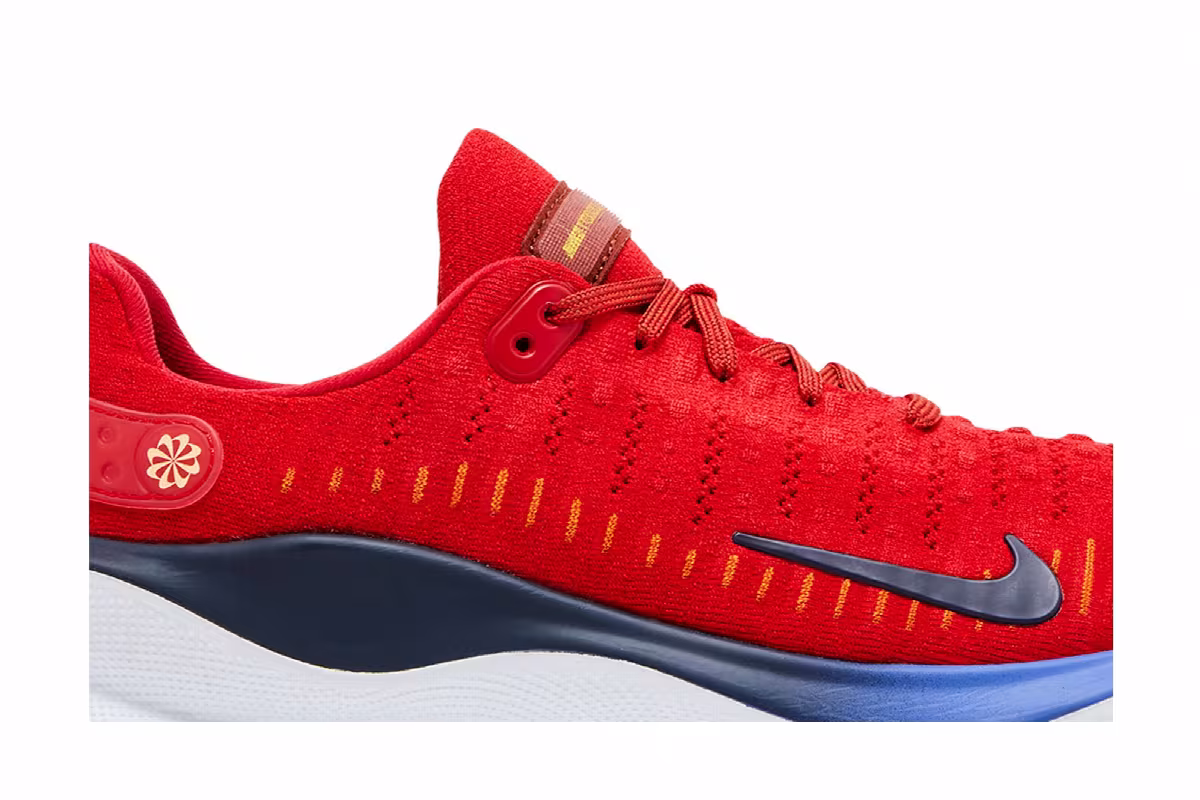 Nike ReactX Infinity Run 4 University Red Midnight Navy, view 3