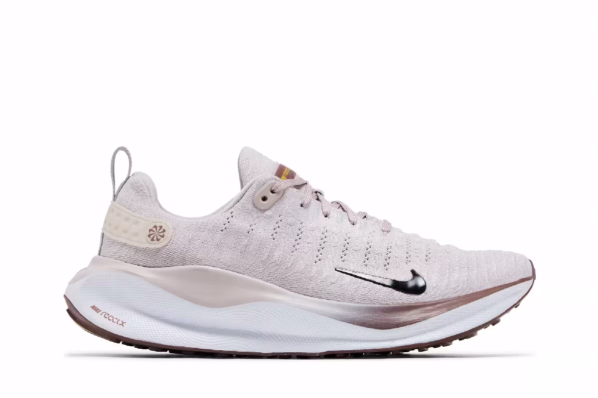 Nike Women's ReactX Infinity Run 4 Wide Platinum Violet Black, view 2