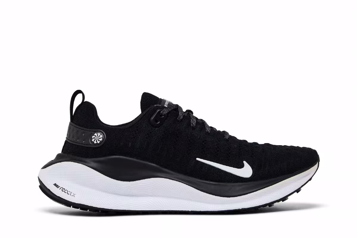 Nike Women's ReactX Infinity Run 4 Black White, view 2