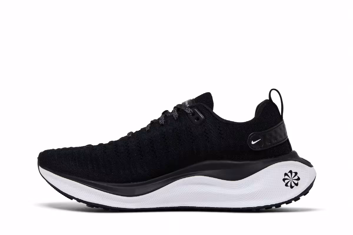 Nike Women's ReactX Infinity Run 4 Black White, view 4