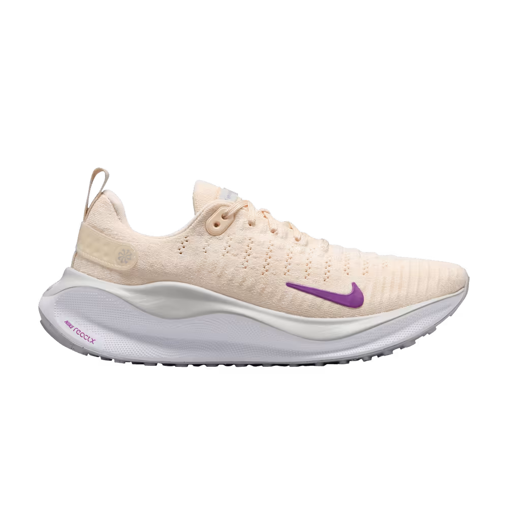 Nike Women's ReactX Infinity Run 4 Guava Ice Vivid Purple