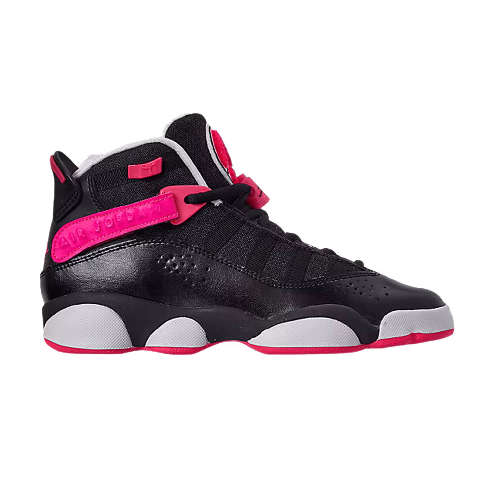 Air Jordan 6 Rings GS Black Pink