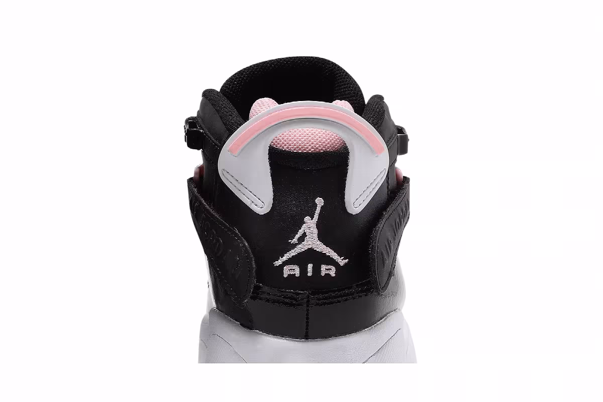 Air Jordan 6 Rings GS Black Arctic Punch, view 8