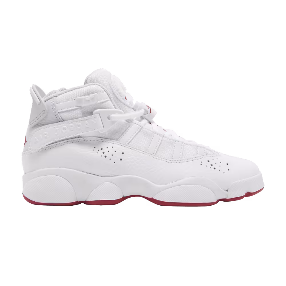 Air Jordan 6 Rings GS White Mystic Hibiscus