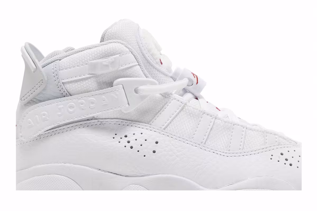 Air Jordan 6 Rings GS White Mystic Hibiscus, view 3