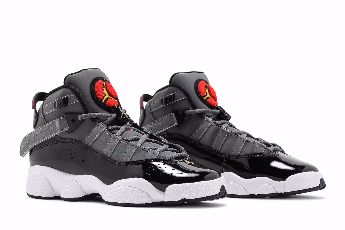 Air Jordan 6 Rings GS Light Graphite, view 9