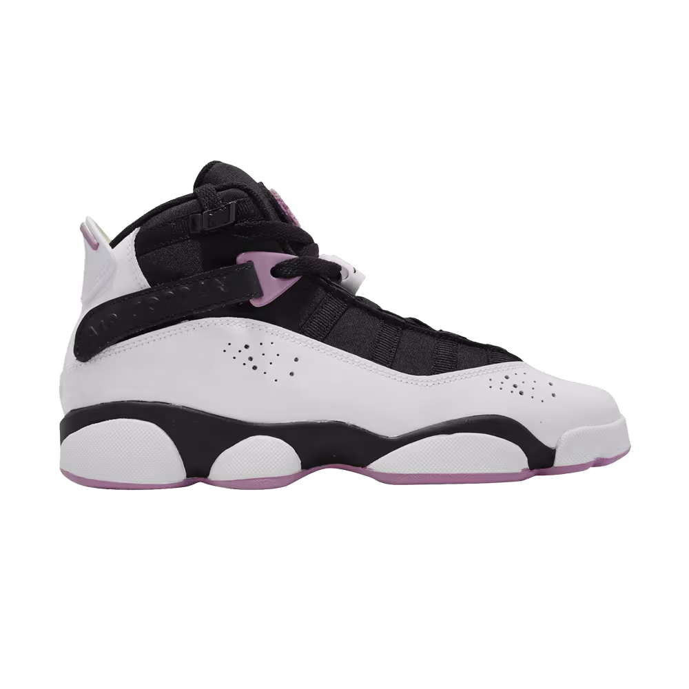 Air Jordan 6 Rings GS White Light Purple