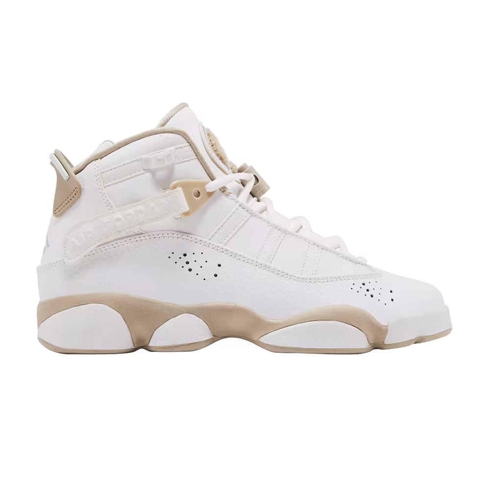 Air Jordan 6 Rings GS White Sand