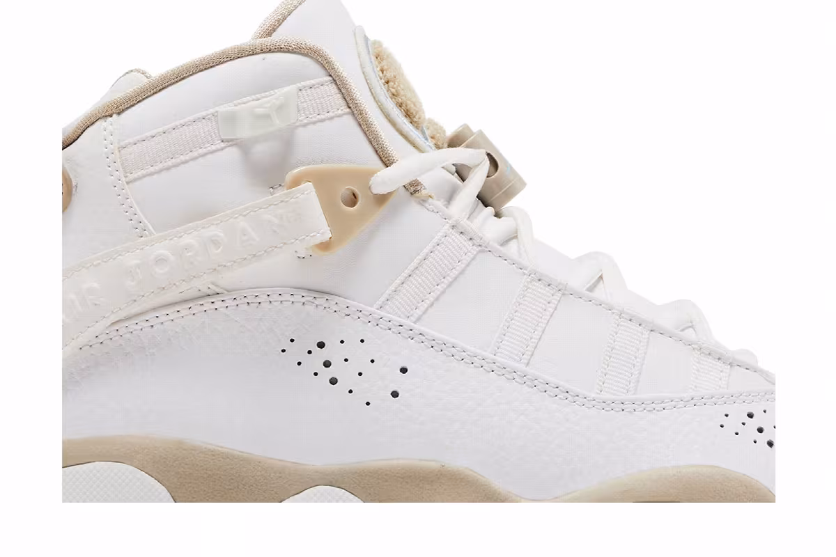 Air Jordan 6 Rings GS White Sand, view 3