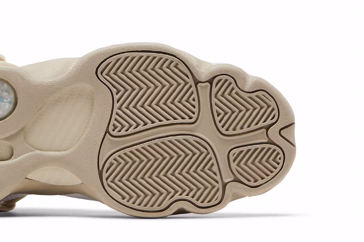 Air Jordan 6 Rings GS White Sand, view 6