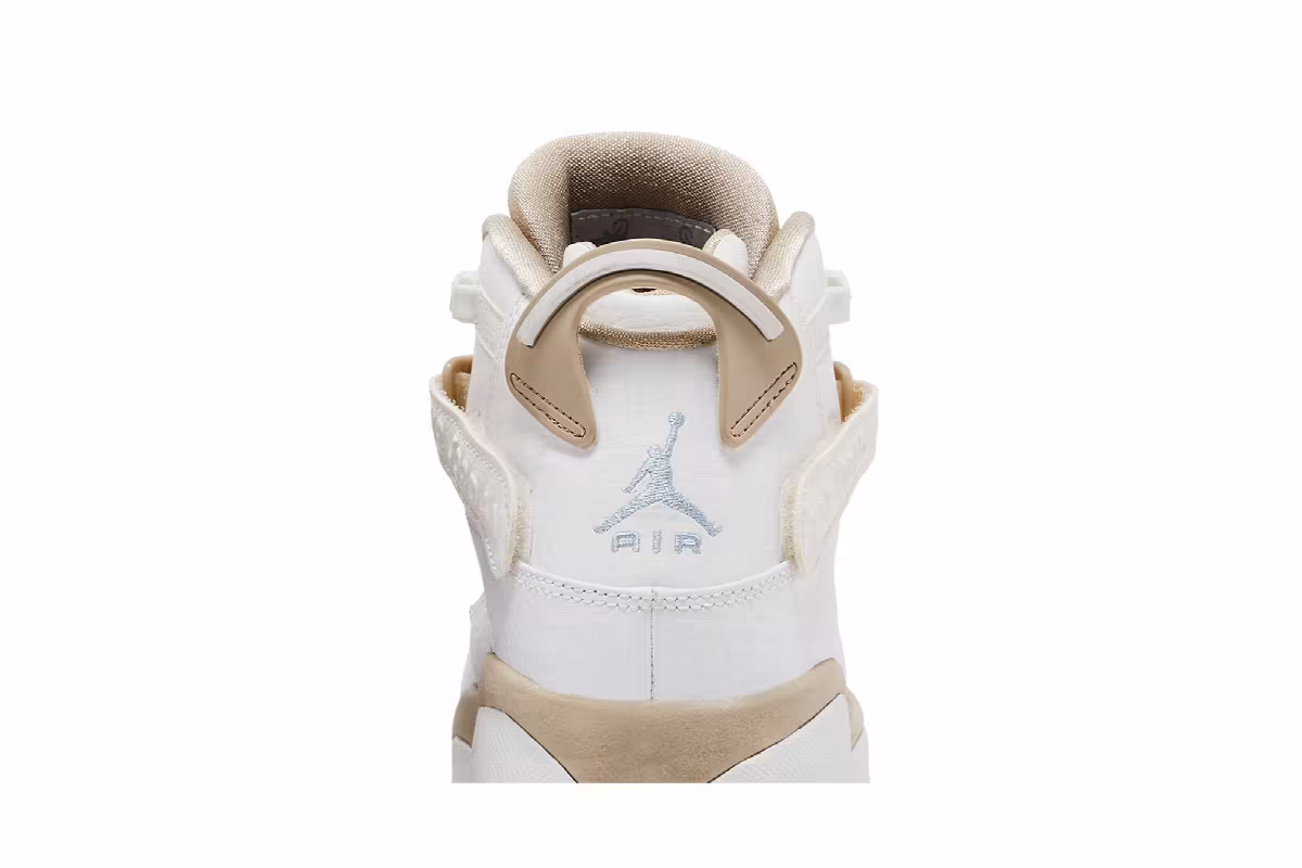 Air Jordan 6 Rings GS White Sand, view 8